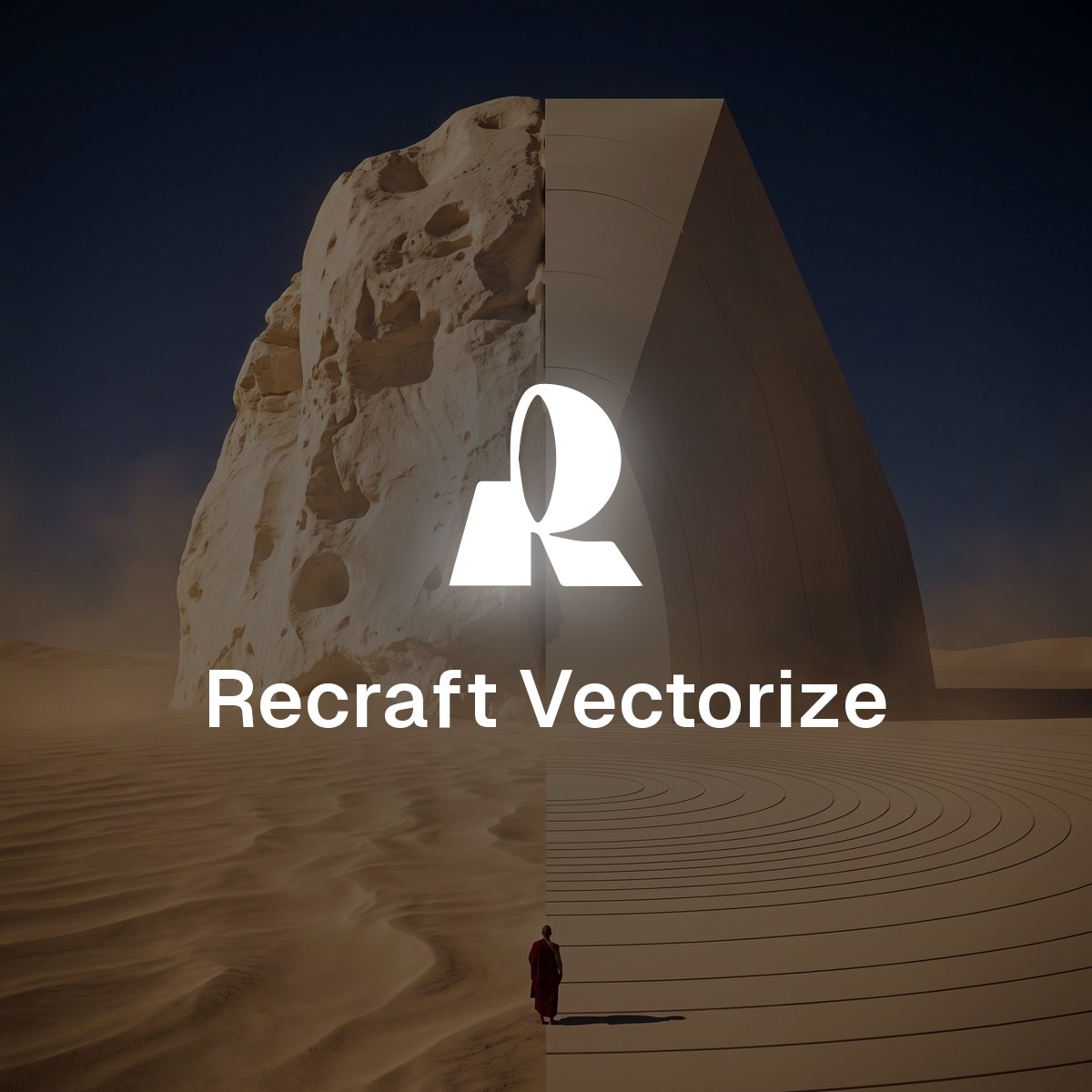 Recraft Vectorize on Visual Sandbox