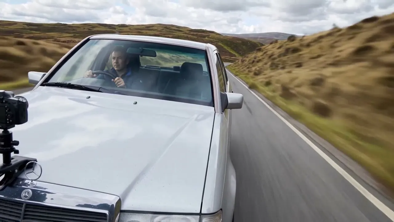 Car Grip: The camera clamps to the car body, so the car is still and the world moves.