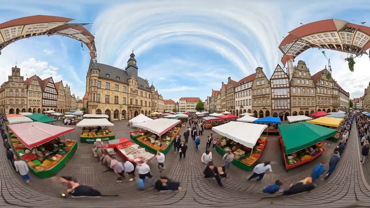 Omnidirectional: The camera sees in every direction at once.