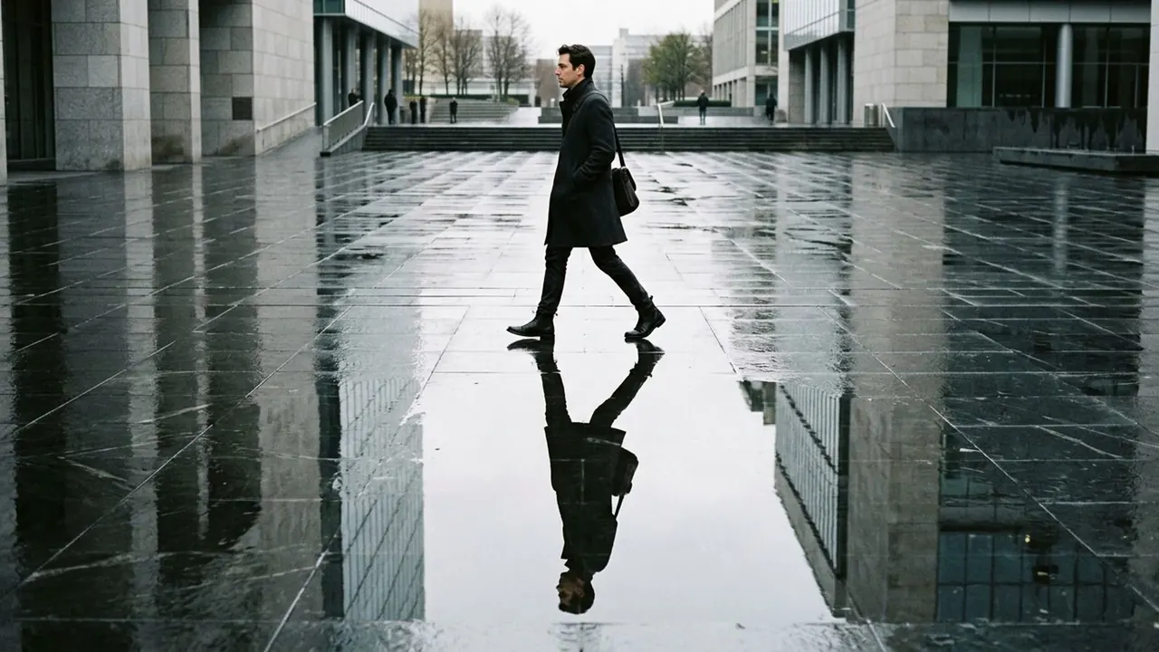 Reflections: A reflective surface gives a second version of the subject.