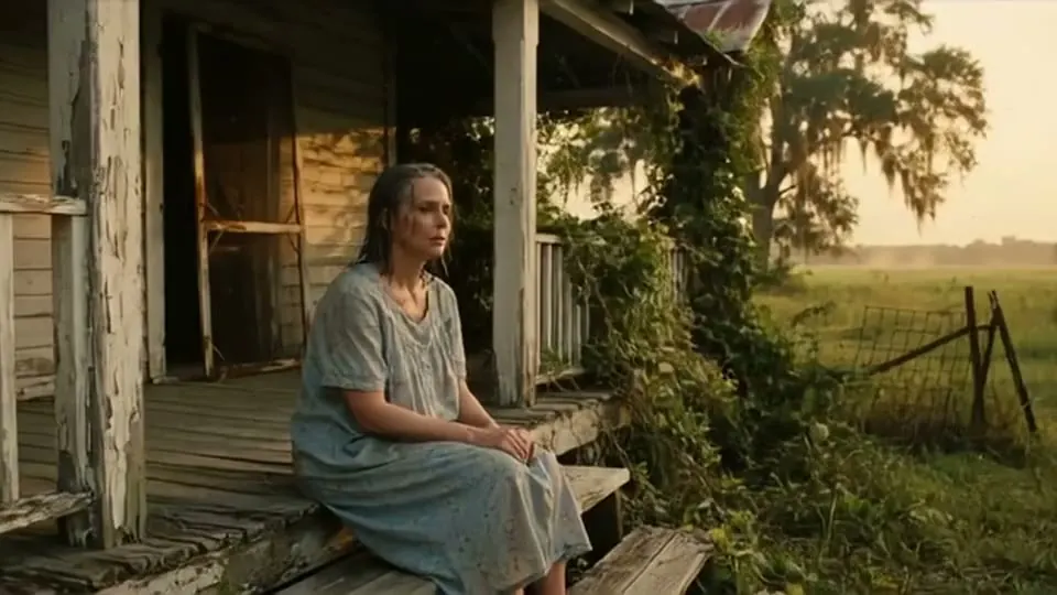 Southern Gothic: Heat, decay and old secrets in a humid rural setting.