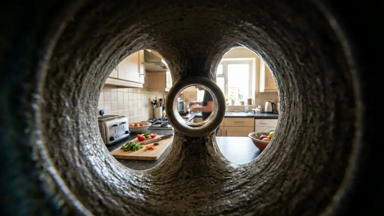 Probe Lens: A long thin lens reaches into a tight space and keeps everything sharp.