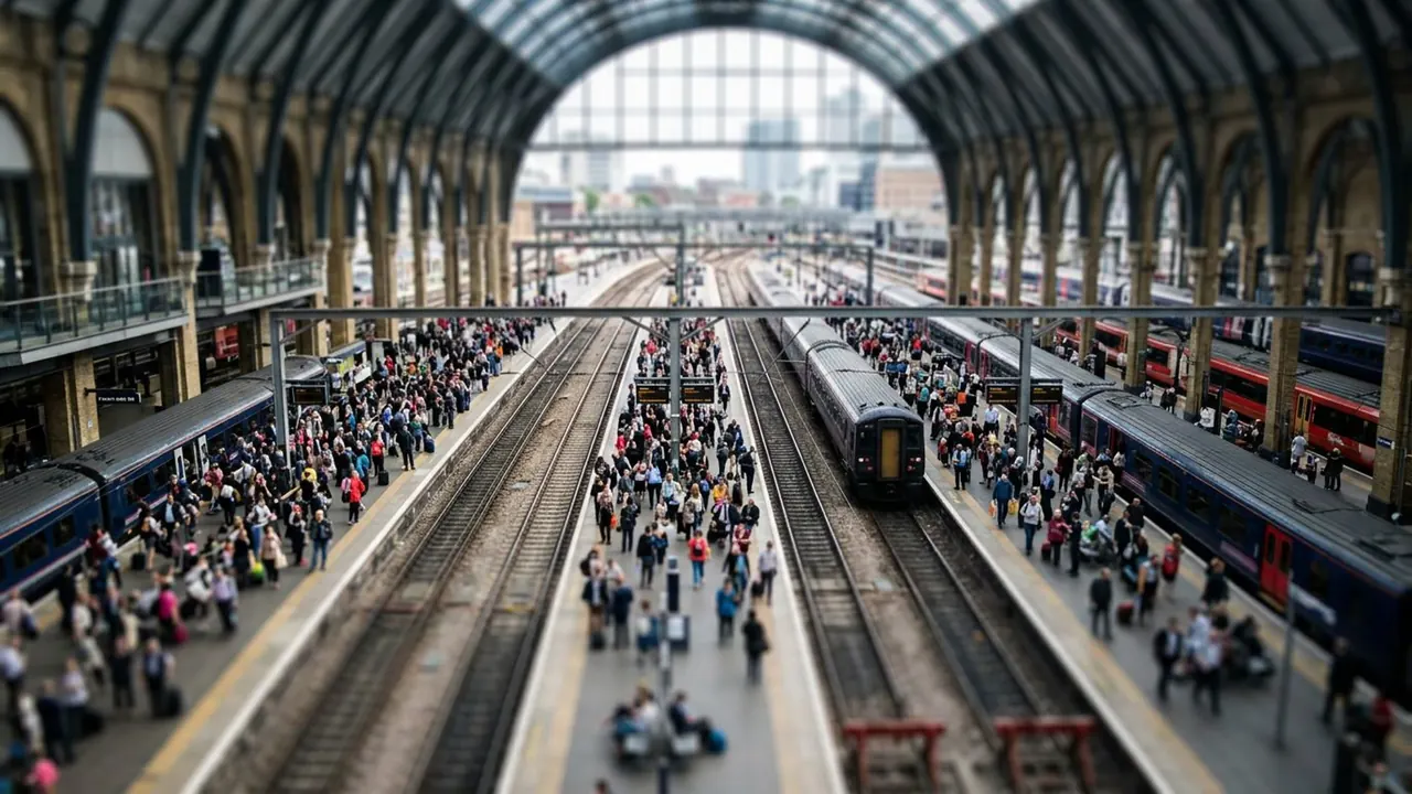 Tilt-Shift: The focus plane tilts, so a band is sharp and the rest falls away.