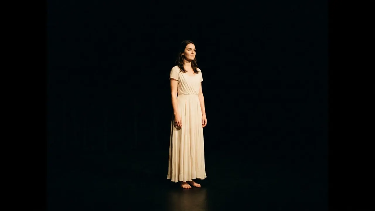 Cameo Lighting: A lit subject stands out against a background that is fully dark.
