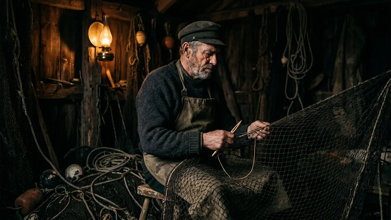 Rembrandt Lighting: A small triangle of light sits on the cheek away from the key.