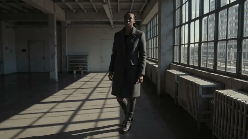 Full Body: The whole body sits in frame, head to feet, with room around it.