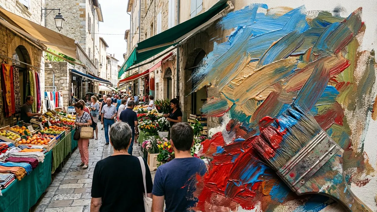 Hand Paint: A brush paints over the scene while you watch.
