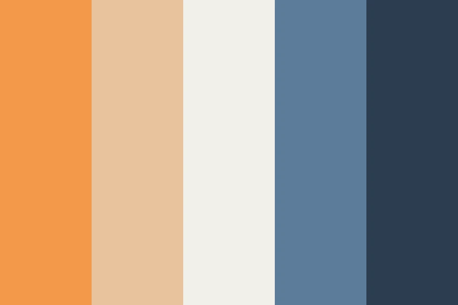 Warm and Cool Split: The picture divided by temperature rather than by hue. Warm light, cool shadow.