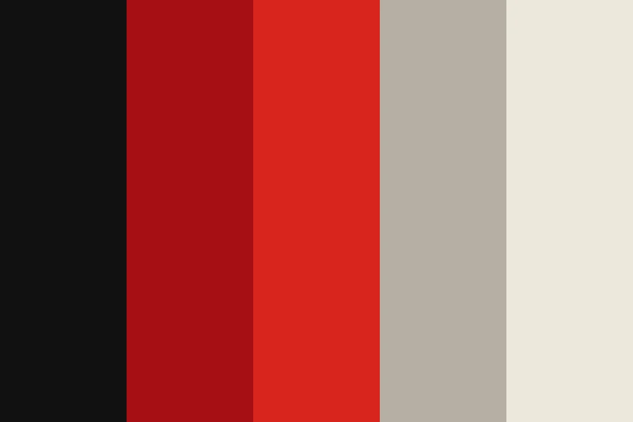 Constructivist Red: One red and one black on cheap paper, with no third colour allowed in.