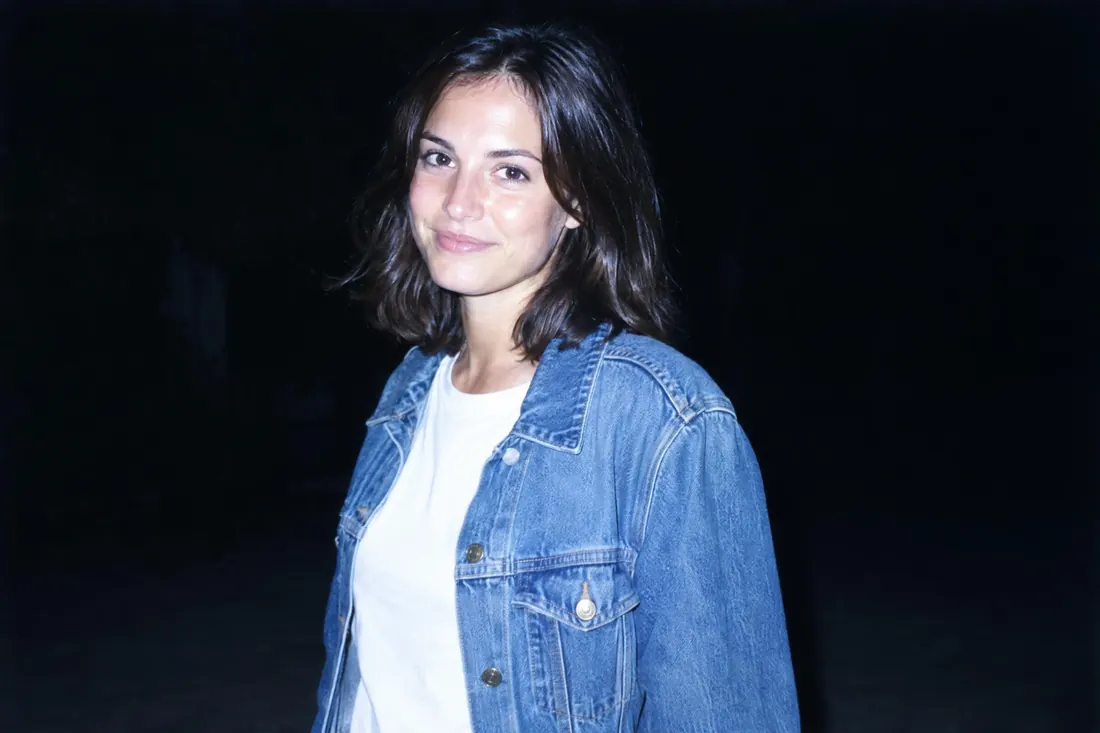 Polaroid 600: Fast instant film with flash: cooler, harder contrast, and a dark background behind a bright subject.