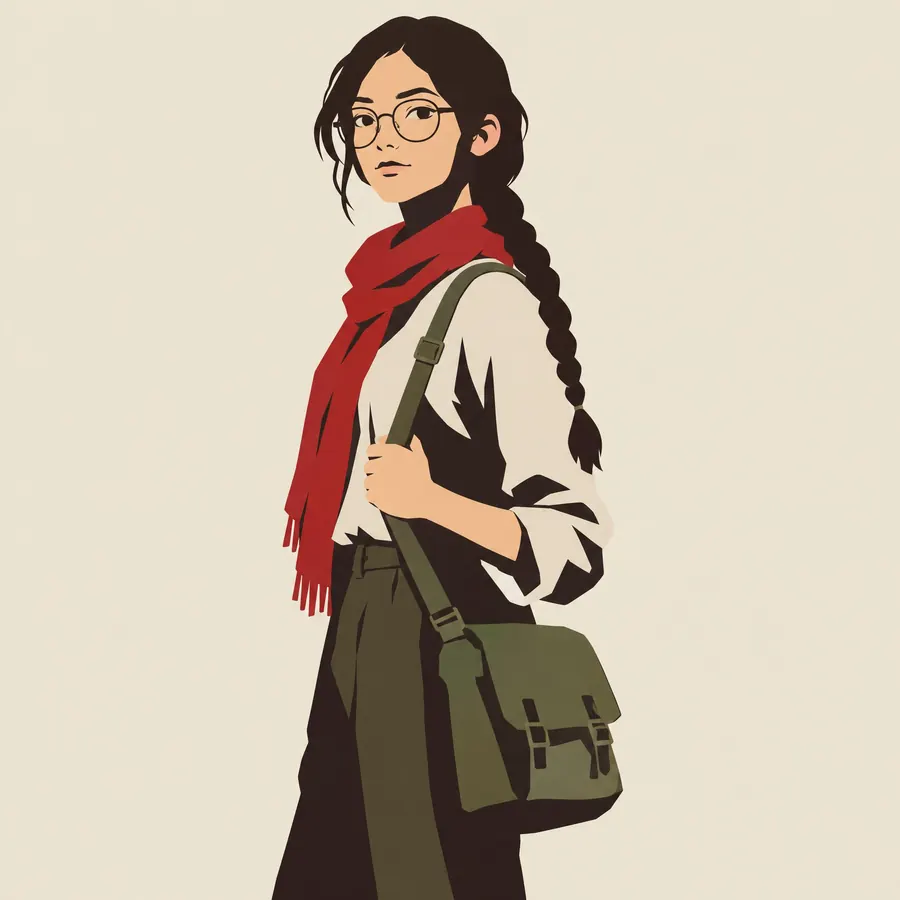Flat Shadow: All the shading reduced to one hard edged shape in a single darker tone.